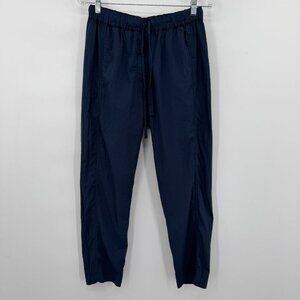 Xírena Navy BlueCotton Drawstring Jogger Lounge Pull ON Pants XS NWOT